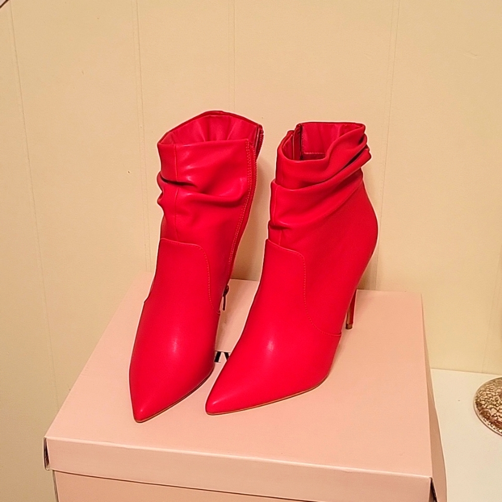 slouch stiletto booties